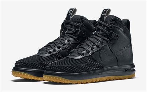 Зимние кроссовки Nike Lunar Force 1 Duckboot черные купить в Киеве ...