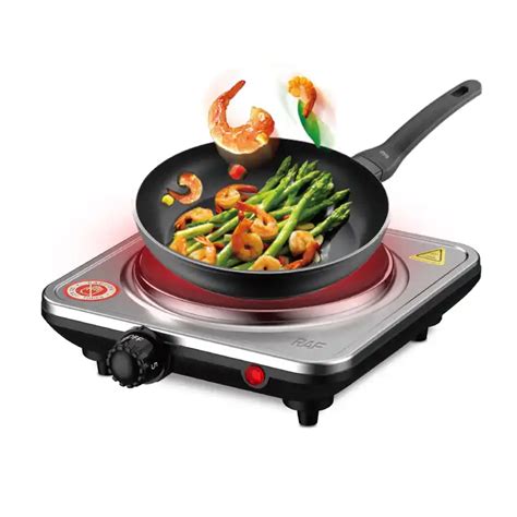 W Countertop Burner Portable Electric Stove Single Hot Plate For Cooking Foods Warming Plate