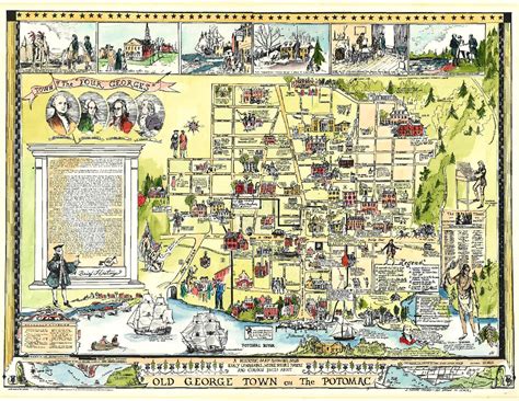 Map Of Georgetown 1959 The Georgetowner