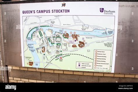 Durham University Campus Map