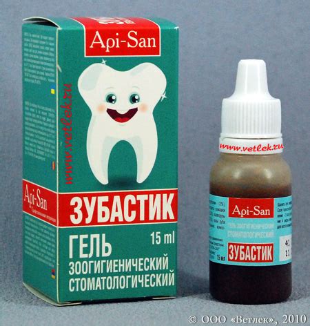 Гель зоогигиенический стоматологический Api-San Зубастик ...