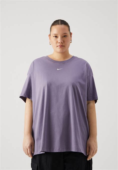 Nike Sportswear Tee T Shirt Basic Daybreak Lila Zalando De