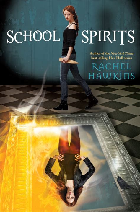 Midnight Bloom Reads: Spotted! Cover of School Spirits by Rachel Hawkins