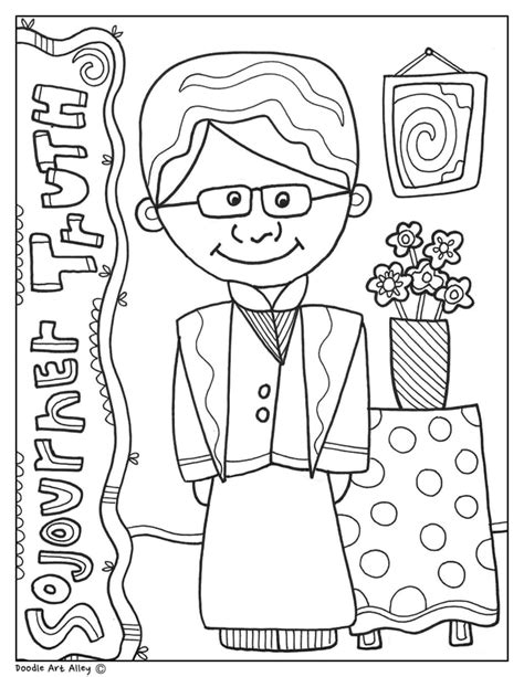 Free Printable Black History Month Coloring Pages