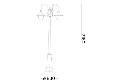 Cima Ideal Lux Lampada Da Terra Milia Shop