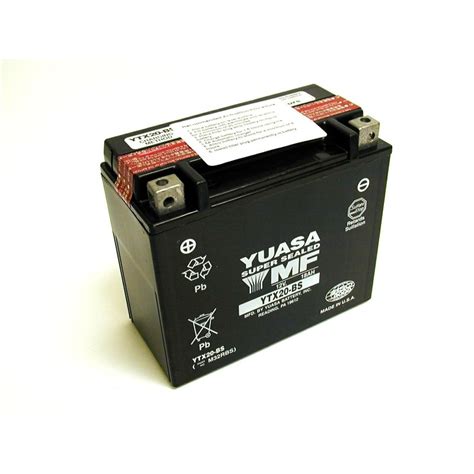 Batterie Moto YUASA YTX20 Bs 12V 18AH