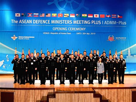 Opening Ceremony Of ASEAN Defense Ministers Meeting Plus