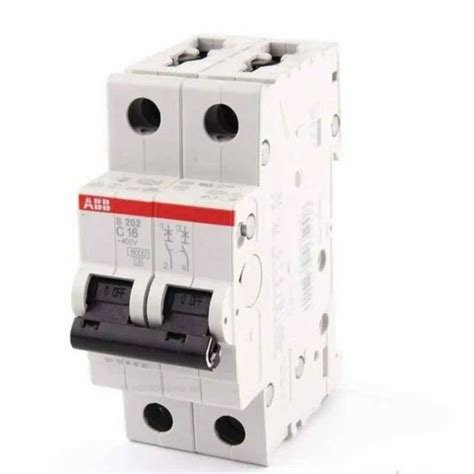 ABB SH202M C Type Double Pole 10A MCB At 880 Single Pole Mcb In