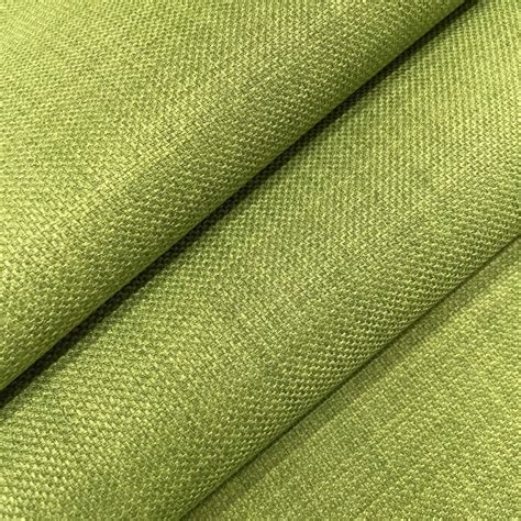 Soft Plain Linen Look Designer Upholstery Fabric Lime Green Etsy