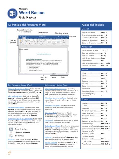 Word-2016-Basico-Guia-Rapida FINAL OK | PDF | Microsoft Word | Ventana ... 