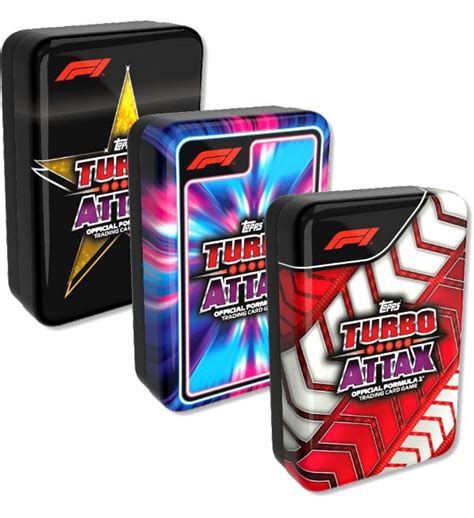 Topps F1 Turbo Attax 2022 Trading Cards Mega Tin Set Stickerpoint