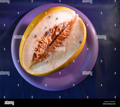 Daily Sequence Of The Decay Of A Honeydew Melon Stock Photo Alamy