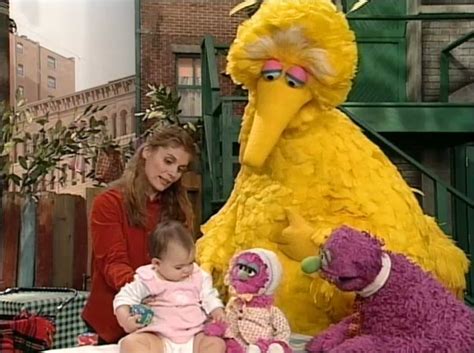 Big Bird Gina Hannah Humphrey And Natasha Sesame Street Big Bird