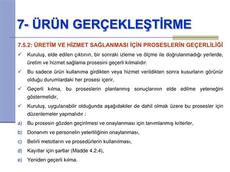 PPT TS EN ISO 9001 KALİTE YÖNETİM SİSTEMİ PowerPoint Presentation