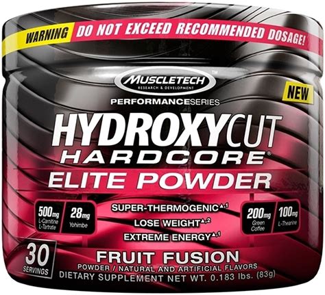 Hydroxycut Hardcore Elite Powder By MuscleTech For Cheap At