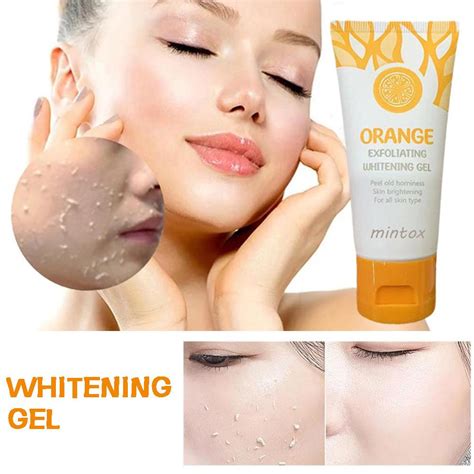 Mintox 50g Orange Exfoliating Body Cream Exfoliating Gel Facial