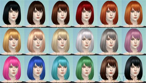 Sims Hair Color Mod Polexxx