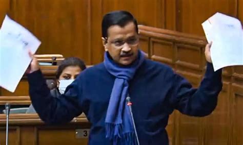 Kejriwal Tears Copies Of Centres Farm Laws