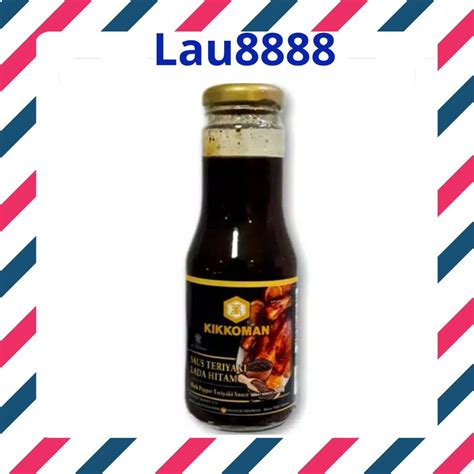 Jual Kikkoman Saus Teriyaki Lada Hitam Blackpepper Teriyaki Sauce