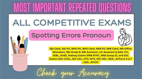 Pronoun English Grammar For Cet Ssc Cgl Cpo Chsl Cds Sbiibps