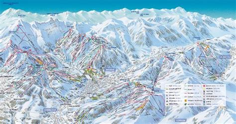 Courmayeur Piste Map