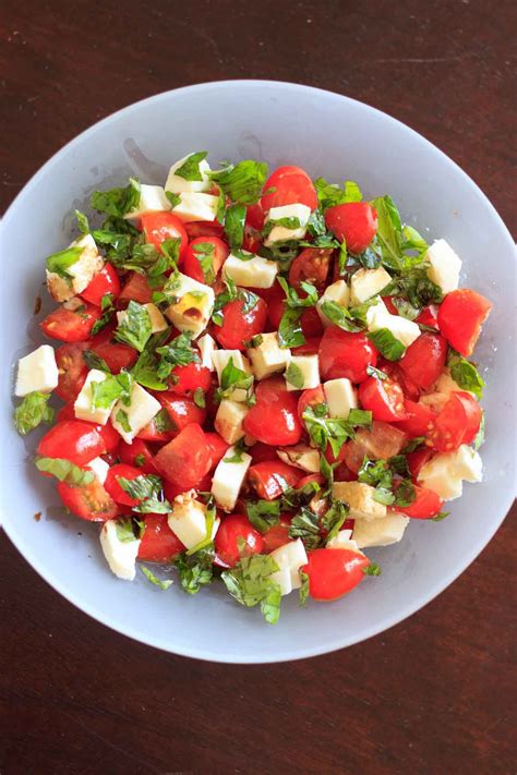 Chopped Caprese Salad Recipe Recipe Chopped Caprese Salad Recipe