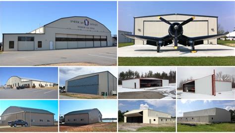 Steel Aircraft Hangars for Sale | Custom Metal Airplane Hangars