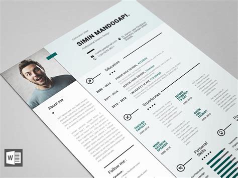 Free Modern Resume Template for Word in 2025 - ResumeKraft