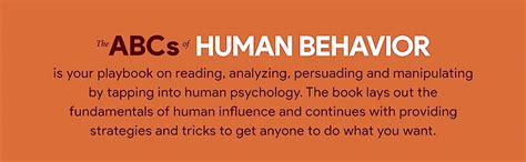 The Abcs Of Human Behavior Psychology Of Human Behavior