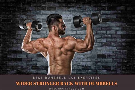 12 Best Dumbbell Lat Exercises With Workout Routine Jdp Fitness