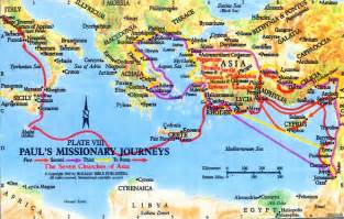 Map Of Pauls Journey To Rome Maps For You