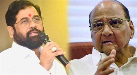 Sharad Pawar Chief Minister Eknath Shinde Together On The Same Platform