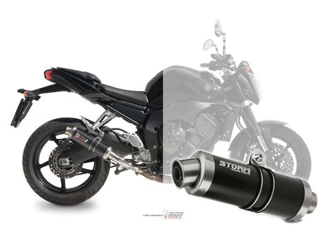 Storm Gp Schwarz Yamaha Fz1 Fz1 Fazer Auspuff 2006 Bis 2016 Storm Mivv Auspuff De