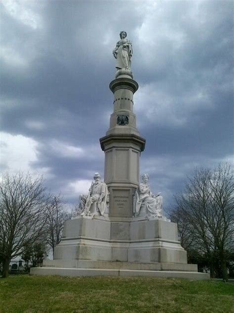 Soldiers National Monument- spot where Lincoln gave the Gettysburg ...