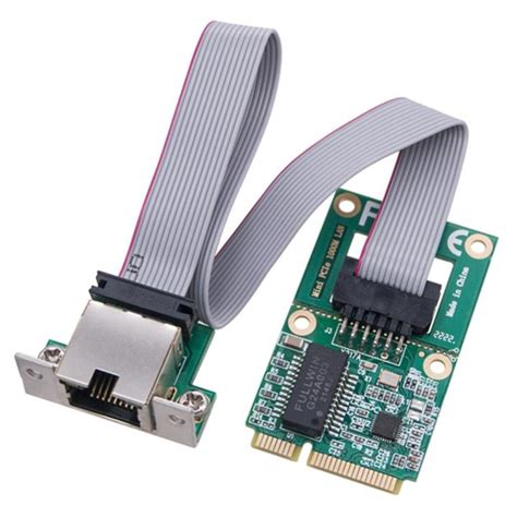 Gigabit Ethernet NIC Adapter 10/100/1000M Mini PCIe Network Adapter ...