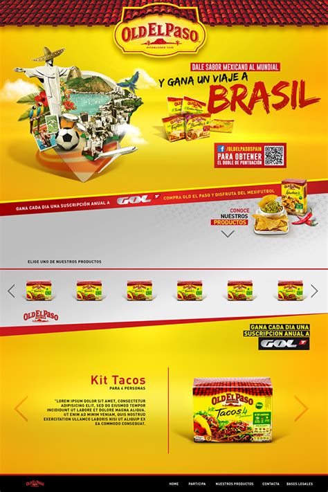 Old El Paso Promo Brasil 2014 On Behance