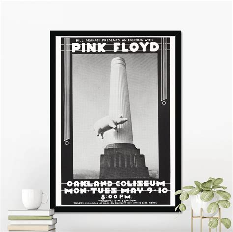 Pink Floyd Poster Pink Floyd 1977 Us Concert Otherbrick