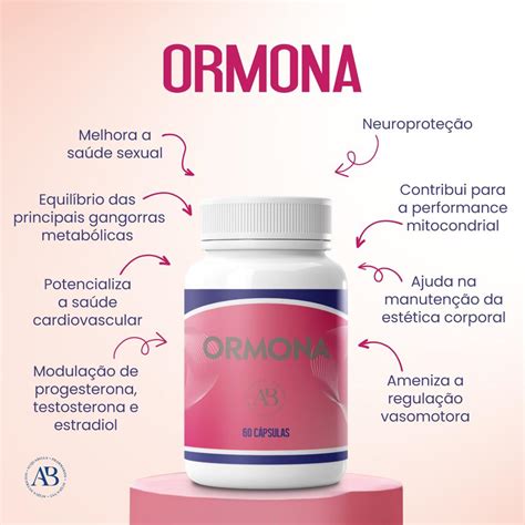 ORMONA 250mg Farmácia Acqua Bella