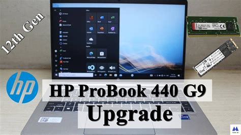 Hp Probook 440 G9 Ram Upgrade 12th Gen 14 Inch Youtube