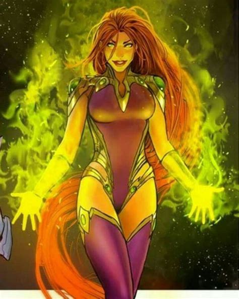 Pin By Matthew Glenn Sapitula On DC Icons Teen Titans Starfire