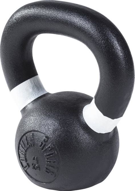 Gorilla Sports Kettlebell Kg Gietijzer Olympisch Zwart Bol