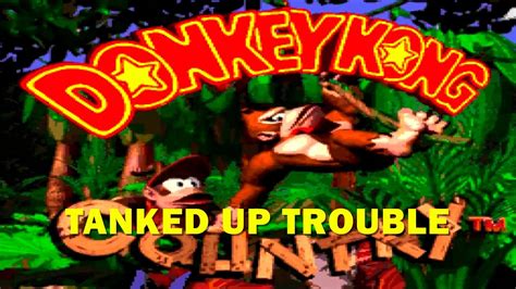 Snes Donkey Kong Country Chimp Caverns Tanked Up Trouble Youtube