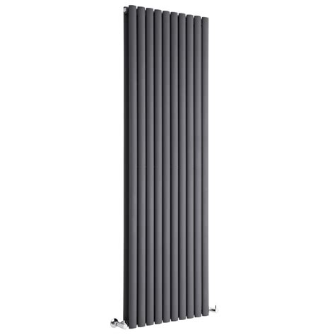 Milano Aruba Anthracite Vertical Designer Radiator 1780mm X 590mm