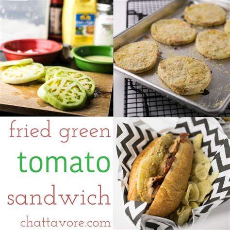 Fried Green Tomato Sandwich with Bacon - Chattavore