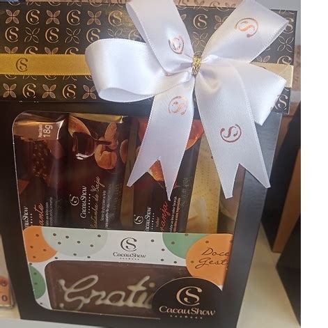 Kit Chocolates Para Presente 9 Chocolates Cacau Show Shopee Brasil