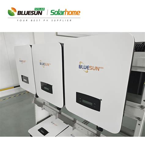 شراء Bluesun Hybrid Solar Inverter 6Kw 5Kw 48V أحادي الطور عاكس الطاقة