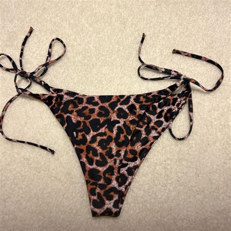 Cheetah Bikini Summeroutfit Bikini Cheetahbikini Depop