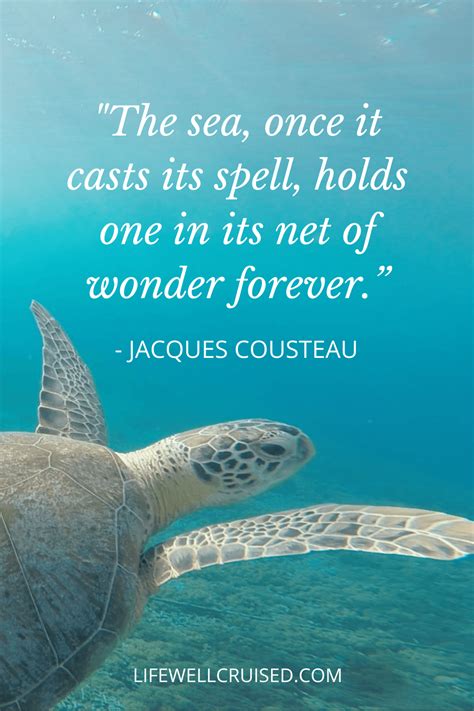 25 Inspirational Ocean Quotes For Those That Love The Sea Life Well