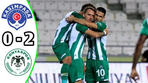 Kasimpasa Vs Konyaspor Super Lig Turkiye Breaking News Youtube