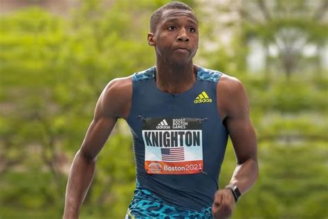 Rising star Knighton taking one step at a time in pursuit of greatness | World Athletics